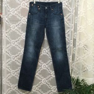 Levis 511 Men’s Blue Denim Straight Leg Jeans Size 29/32